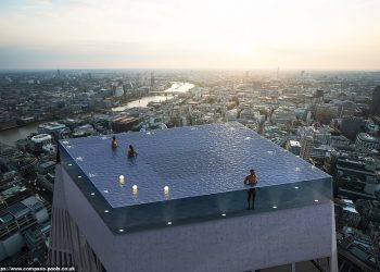 Infinity London giới thiệubể bơi vô cực 360 độ đầu tiên trên thế giới - 0