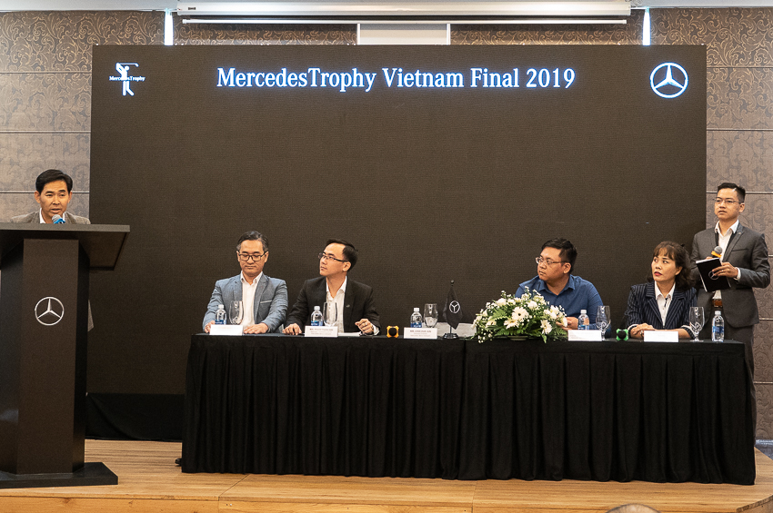 Chiều ngày 8-6-2019, buổi giới thiệu giải golf Chung kết Quốc gia MercedesTrophy Việt Nam 2019 đã diễn ra tại sân golf Tân Sơn Nhất, TP.HCM.