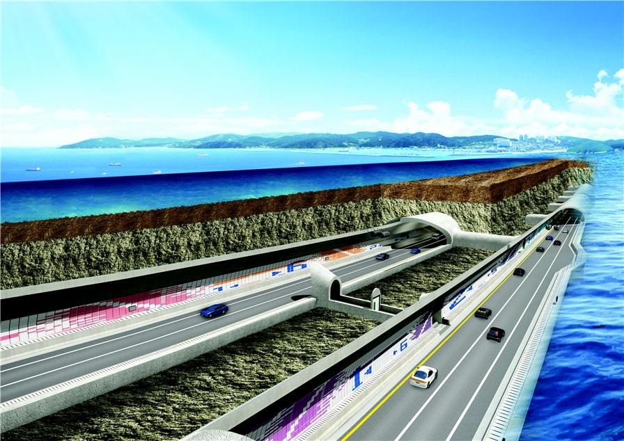 Toàn bộ quãng đường quốc lộ 77 sẽ chính thức được thông xe vào cuối năm 2021. Ảnh: Yonhap