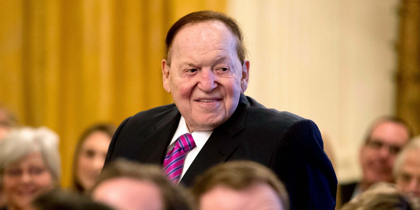 Sheldon Adelson, chủ sở hữu của công ty kinh doanh sòng bài Sands China. Ảnh: AP