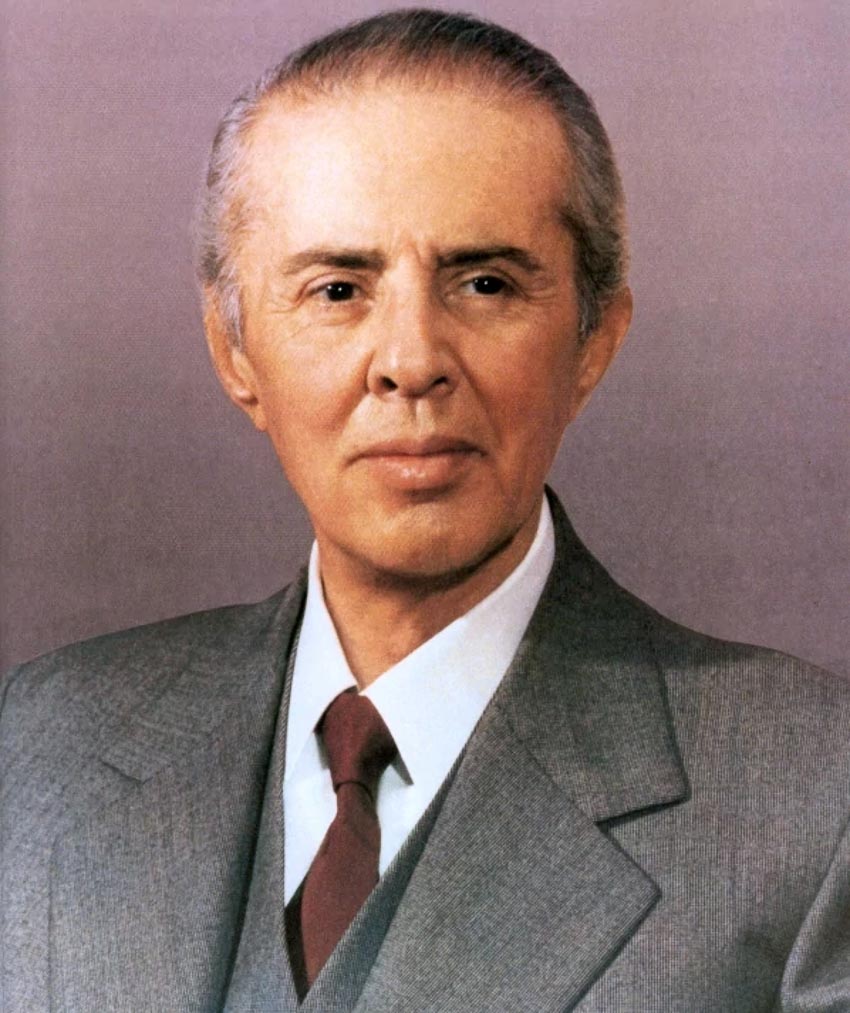 Enver Hoxha năm 1984