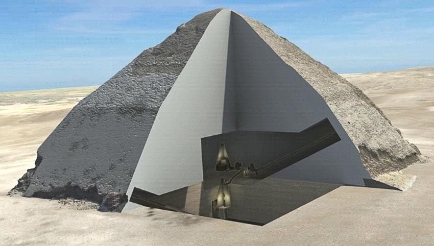 Những phòng bí mật bên trong các kim tự tháp