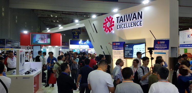 Không gian trải nghiệm Taiwan Excellence tại Triển lãm Quốc tế Vietnam ICT Comm 2019