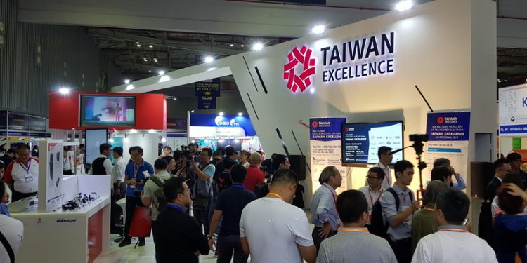 Không gian trải nghiệm Taiwan Excellence tại Triển lãm Quốc tế Vietnam ICT Comm 2019