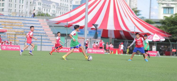 Toyota Việt Nam khởi động Trại hè Bóng đá Thiếu niên Toyota 2019