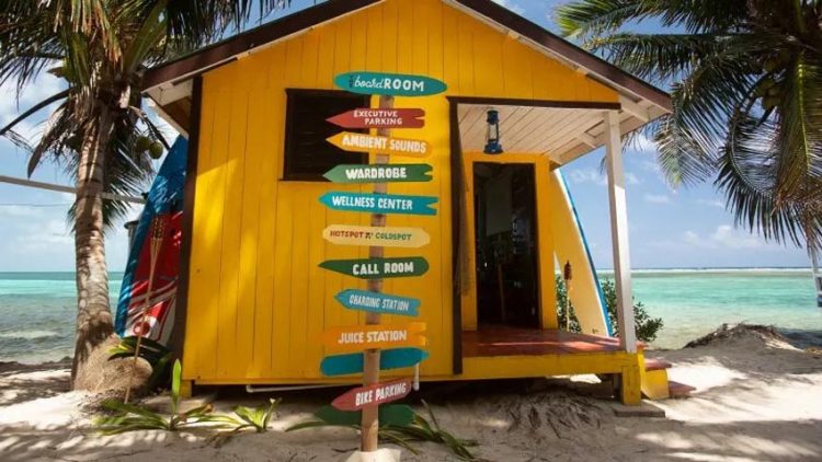 Văn phòng bungalow tuyệt đẹp cạnh bờ biển ở Belize 6