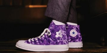 Giày Converse Golf Le Fleur Quilted Velvet đã có mặt tại Việt Nam 2