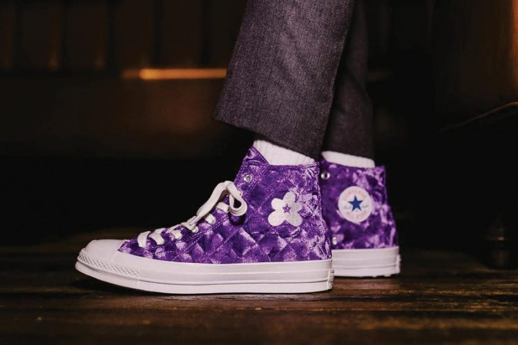 Giày Converse Golf Le Fleur Quilted Velvet đã có mặt tại Việt Nam 2