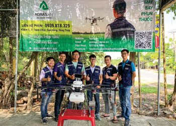 Máy bay không người lái bắt đầu đến với nông nghiệp Việt Nam