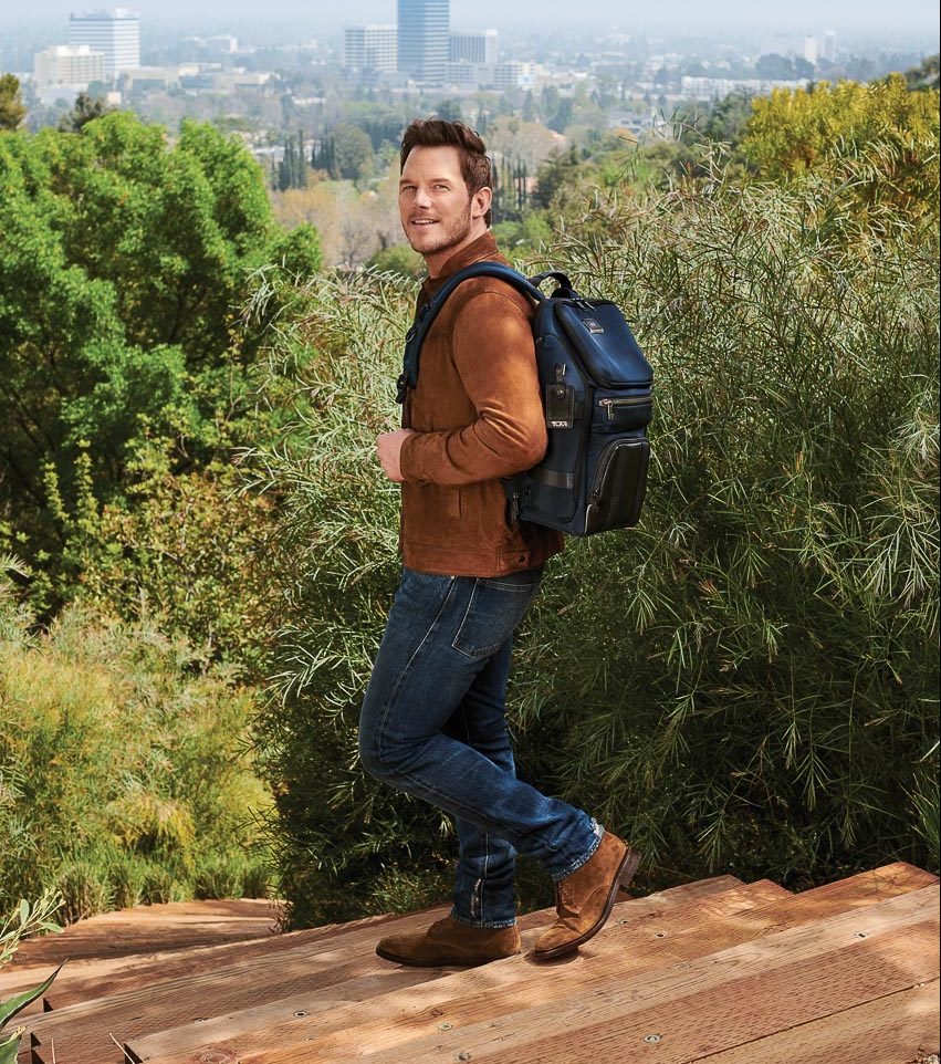 Nam diễn viên Chris Pratt trở thành gương mặt đại diện của TUMI - 3