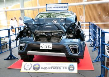 Subaru Forester 2019 tại Nhật Bản giành giải thưởng Grand Prix với điểm số cao nhất của JNCAP 5