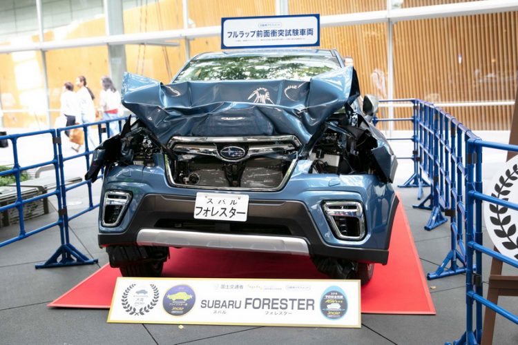 Subaru Forester 2019 tại Nhật Bản giành giải thưởng Grand Prix với điểm số cao nhất của JNCAP 5