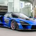 siêu xe McLaren Senna phiên bản màu xanh Vega Blue - 11