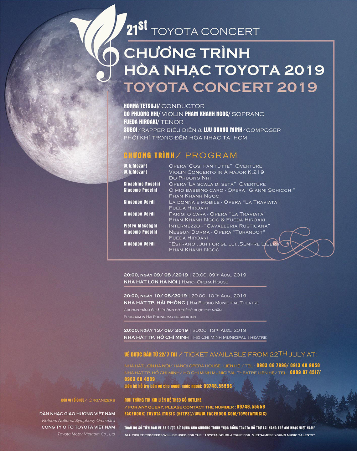 Hòa nhạc Toyota 2019 đến với khán thính giả tại Hà Nội, TP. Hồ Chí Minh và Hải Phòng 2