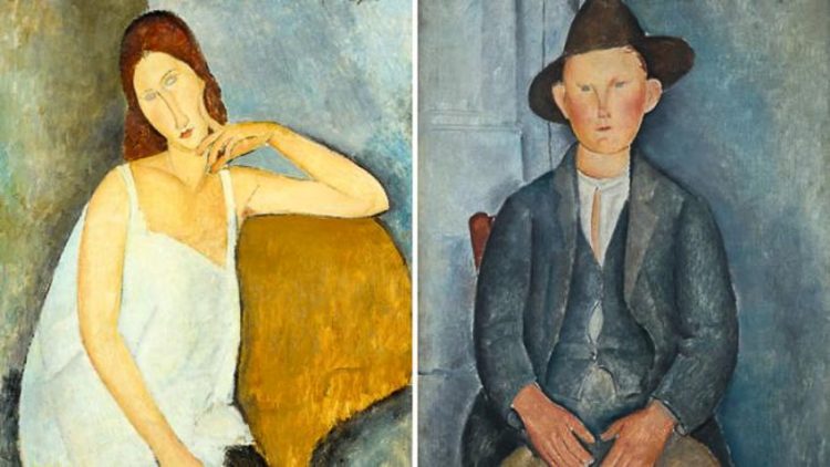 Các họa phẩm của Modigliani thường bán được với giá cao tại những cuộc đấu giá