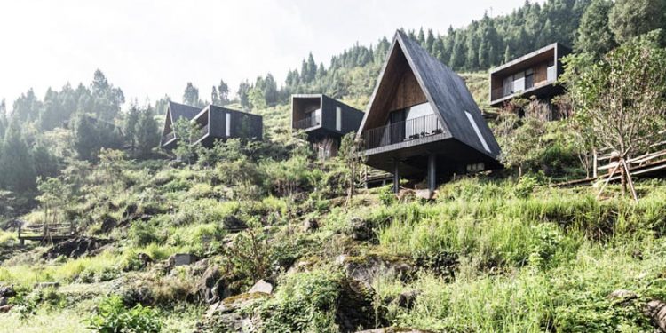 Khách sạn nhà gỗ Woodhouse ở Trung Quốc - 1