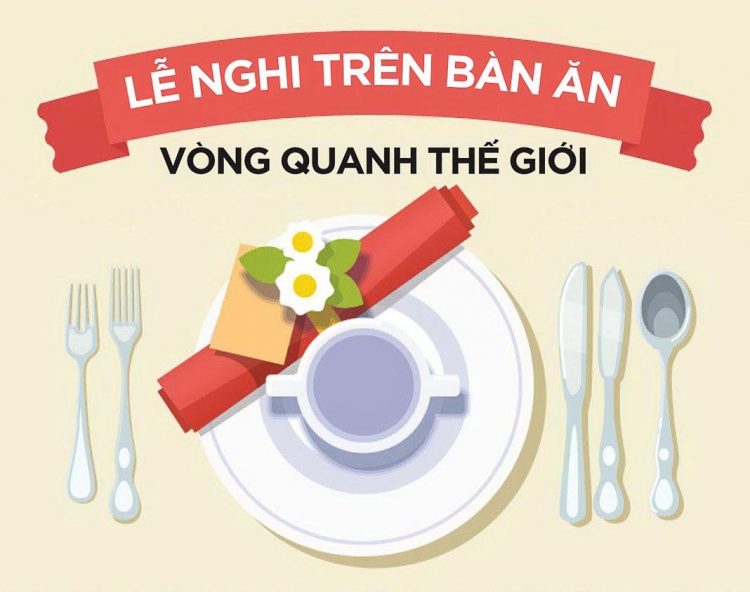 Lễ nghi trên bàn ăn vòng quanh thế giới
