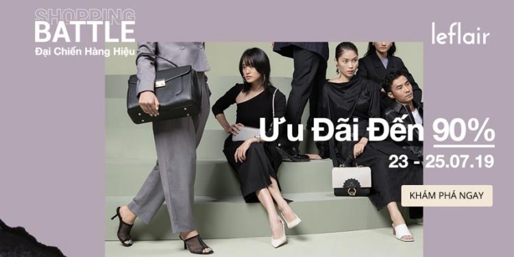 Leflair tổ chức Shopping Battle 2019 với ưu đãi lên đến 90% - 1