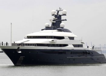 Siêu du thuyền Tranquility - Ảnh: Bloomberg.