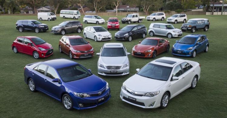 Xe Toyota giữ vị trí số một trên đường phố Australia -1