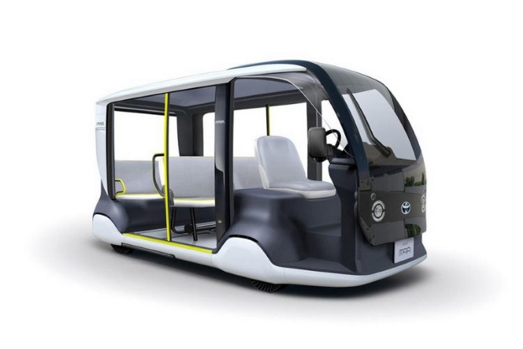 Toyota phát triển mẫu xe điện APM phục vụ Thế vận hội Tokyo 2020
