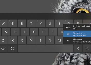 Microsoft chính thức đưa bộ gõ tiếng Việt vào Windows 10 19H1 Update