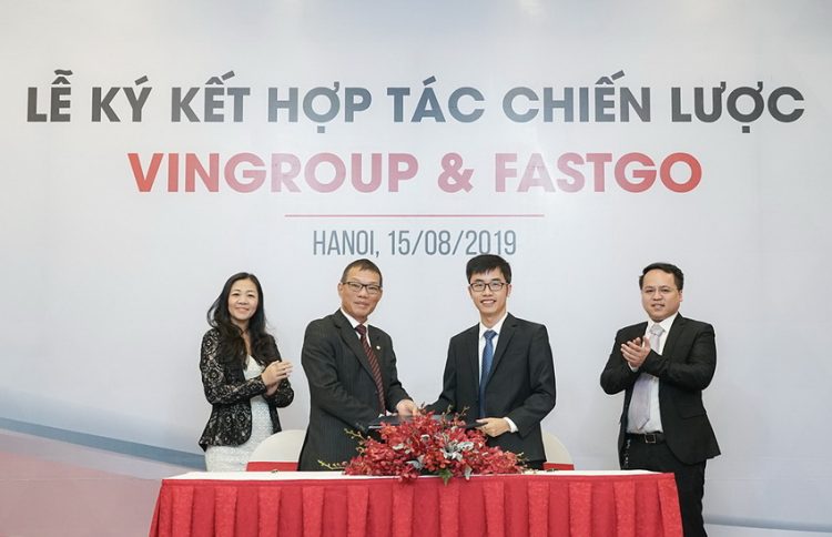 Vingroup hợp tác FastGo tham gia thị trường xe taxi công nghệ