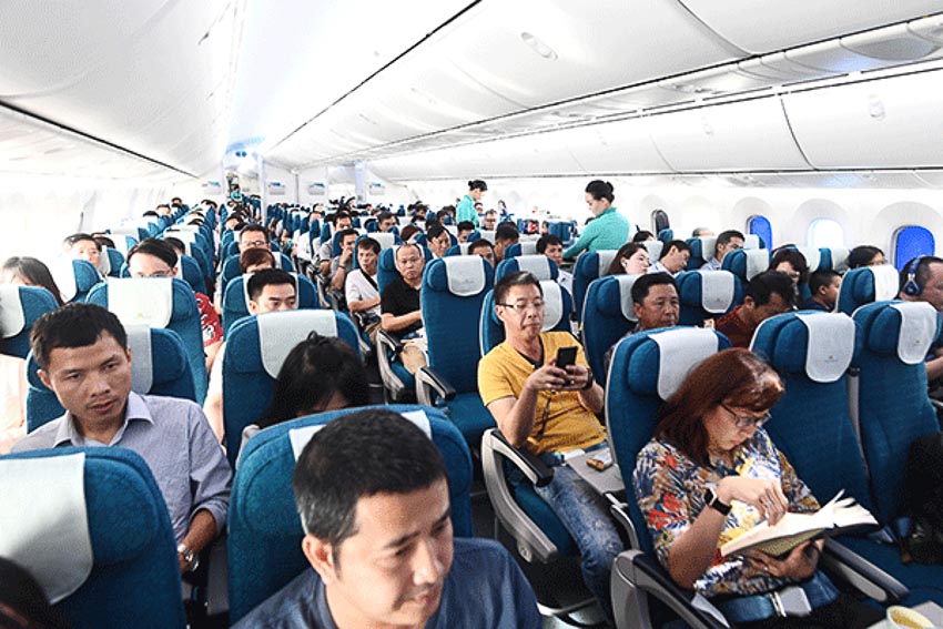 Khách hàng có thể truy cập internet trên máy bay Vietnam Airlines -2
