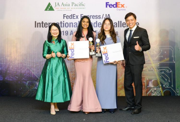 Kết quả chung kết cuộc thi Thách thức Thương mại Quốc tế của FedEx/JA năm 2019 -2