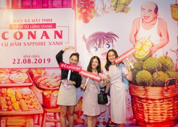 Singapore xuất hiện đầy màu sắc trong tác phẩm hoạt hình “bom tấn” Thám tử lừng danh Conan: Cú Đấm Sapphire Xanh - 1