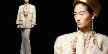 Chiếc nón boater màu gold sành điệu của Chanel được làm từ sợi lá dứa - 4