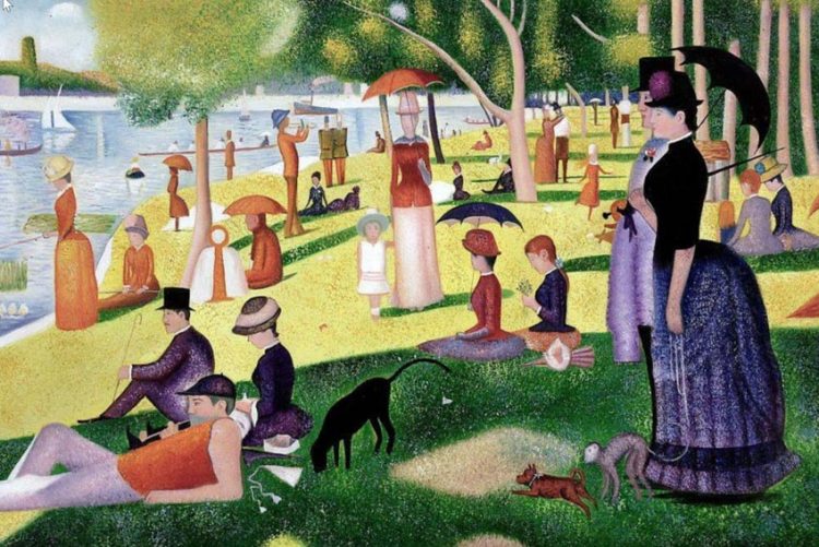 Chuyện ly kỳ về một bức tranh phác thảo của George Seurat - 2