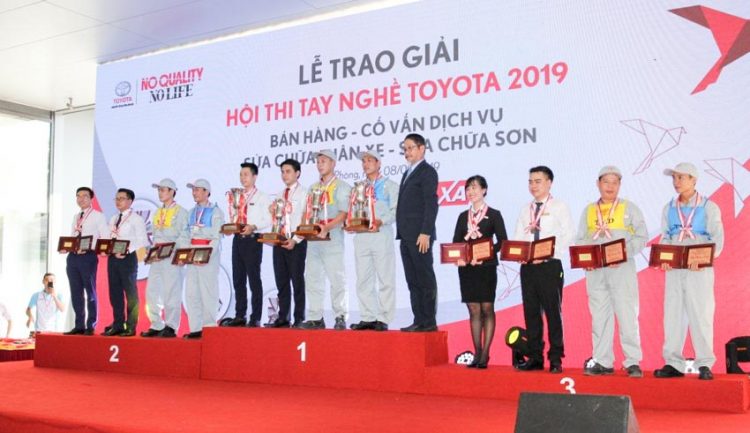 Toyota Việt Nam tổ chức vòng chung kết Hội thi tay nghề Toyota 2019 - 2