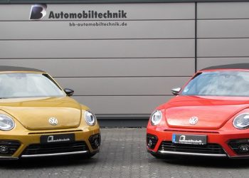 VW Beetle Convertible qua tay hãng độ B & B-Tuned có công suất 380 mã lực và đạt 100km/g trong 5,2 giây