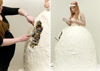 Ảnh vui: Hài hước váy cưới - 4