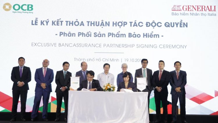 OCB hợp tác phân phối các sản phẩm của Generali Việt Nam