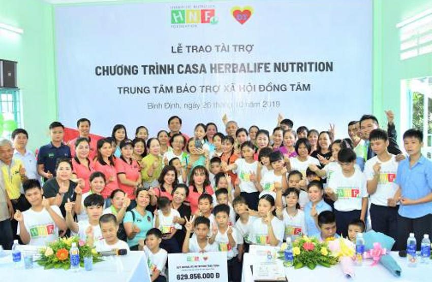 Quỹ Herbalife Nutrition hỗ trợ dinh dưỡng cho trẻ tại Trung tâm Bảo trợ Xã hội Đồng Tâm - 2