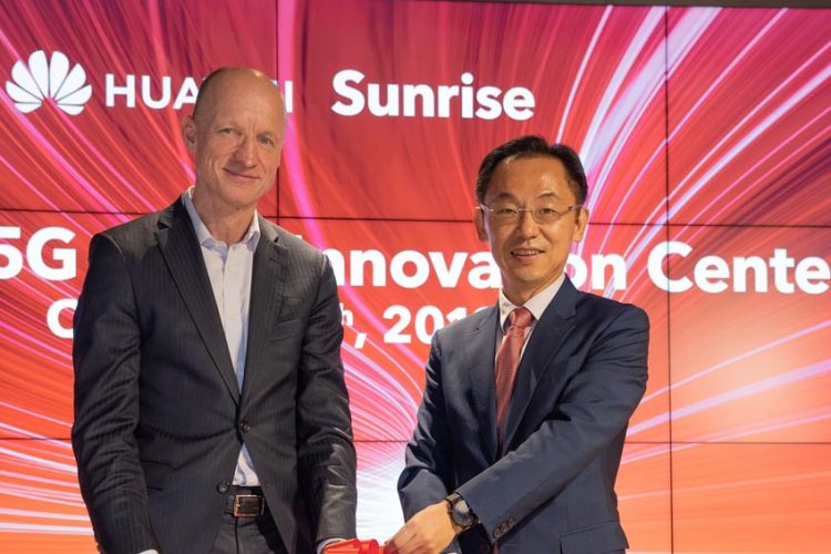 Sunrise và Huawei hợp tác mở Trung tâm sáng tạo chung 5G đầu tiên tại châu Âu