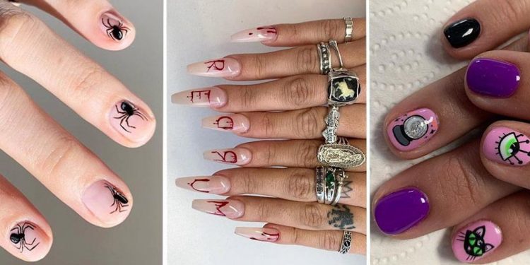 23 ý tưởng trang trí móng tay cho đêm tiệc Halloween - 24