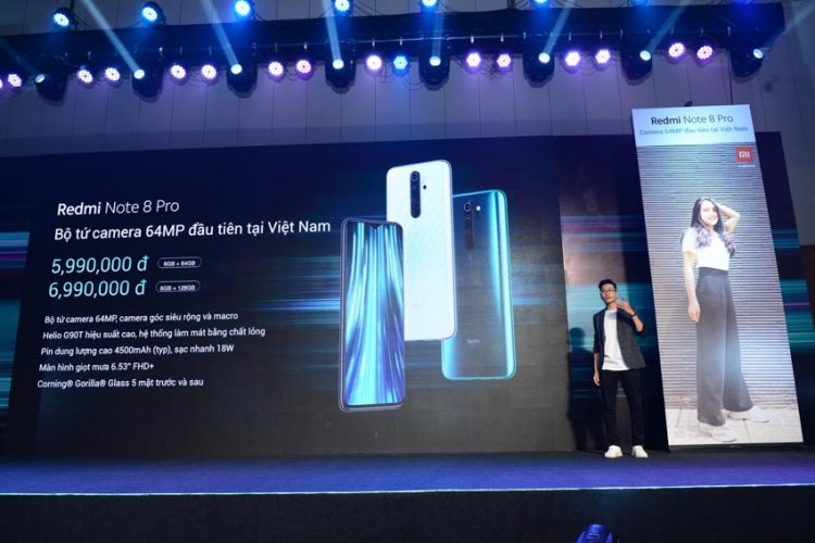 Xiaomi ra mắt Redmi Note 8 Pro có camera 64MP tại Việt Nam - 1