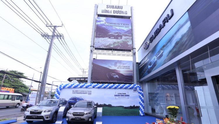 Subaru Việt Nam khai trương 3 đại lý tại Hà Nội, Bình Dương và TP.HCM