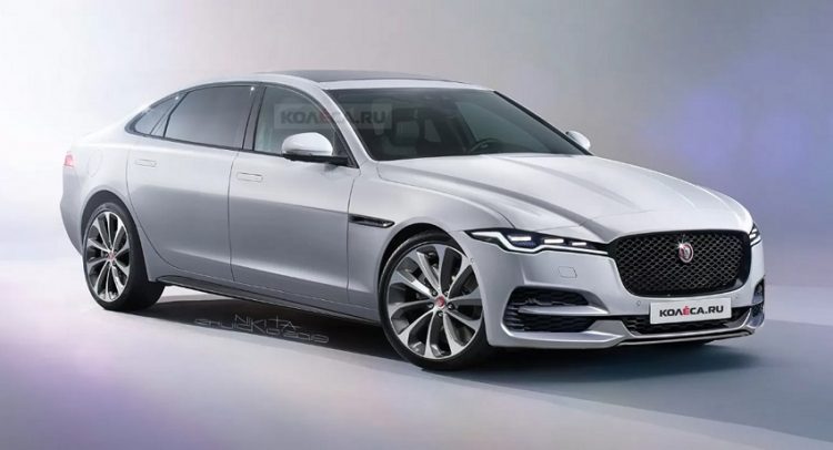 Jaguar XJ mới bản điện hóa hoàn toàn sẽ có diện mạo như thế nào? - 1
