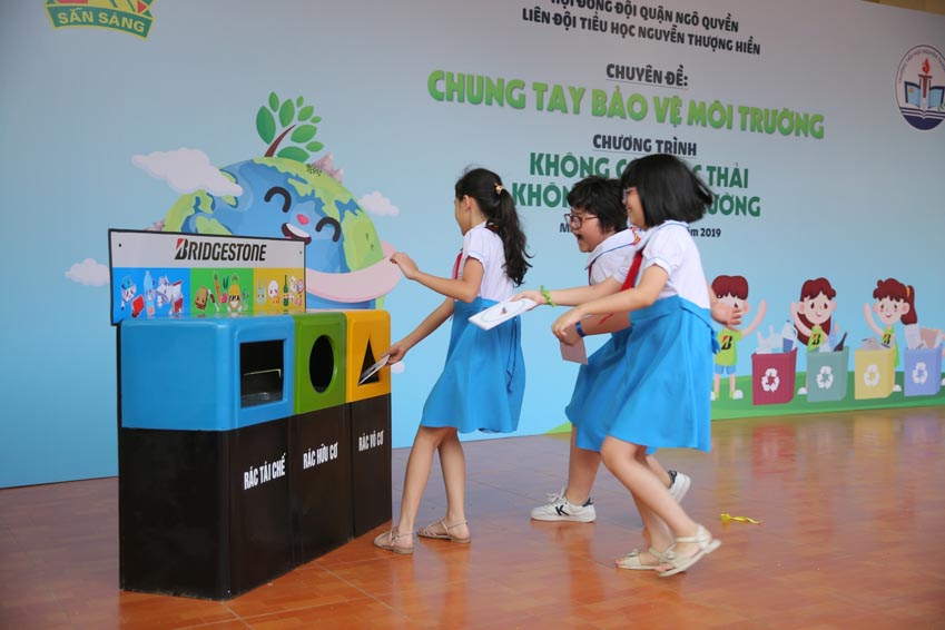 Bridgestone Việt Nam cùng hành trình xây dựng ý thức xanh dành cho học sinh tiểu học -5