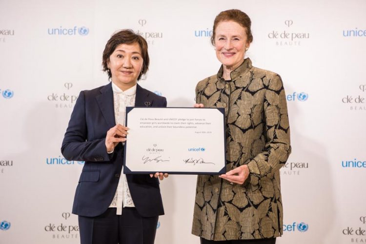 Clé de Peau Beauté cam kết đóng góp 8,7 triệu USD hỗ trợ UNICEF