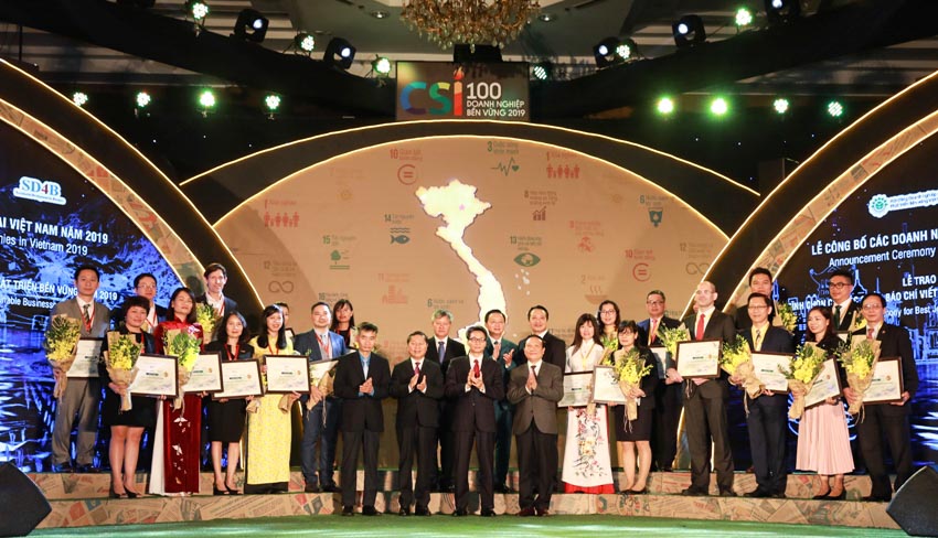 Nestlé Việt Nam nằm trong Top 10 Doanh nghiệp bền vững năm 2019 -2