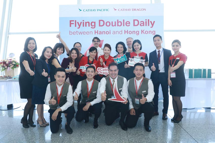 Cathay Dragon tăng tần suất bay hàng ngày đến Hà Nội-2