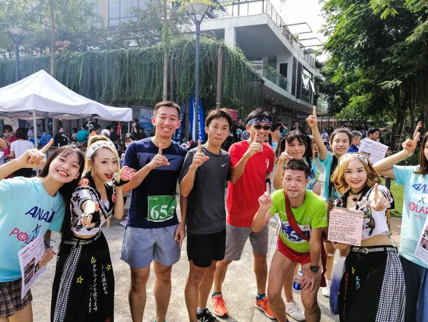 Hàng trăm người tham dự giải chạy Ekiden “Nhật Bản trong lòng Việt Nam” năm 2019 -3