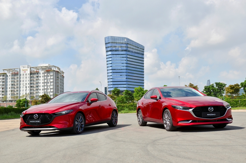 bộ đôi Mazda 3 và Mazda3 Sport mới