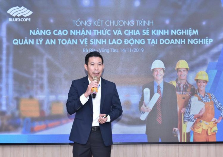 NS BlueScope Việt Nam tổng kết chương trình “Chia sẻ kinh nghiệm quản lý an toàn vệ sinh lao động”-1