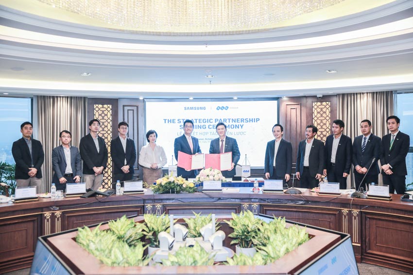 Samsung và Tập đoàn FLC chính thức ký kết hợp tác chiến lược -3